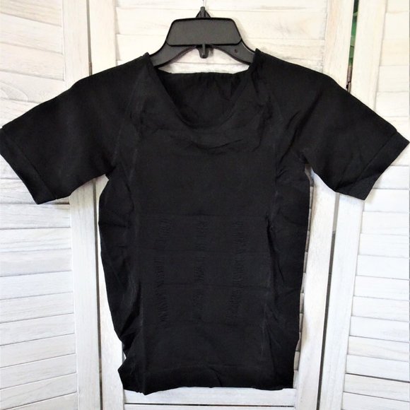 Men's Body Shaper Slimming Compression Shirt NEW! Lg - Picture 2 of 4